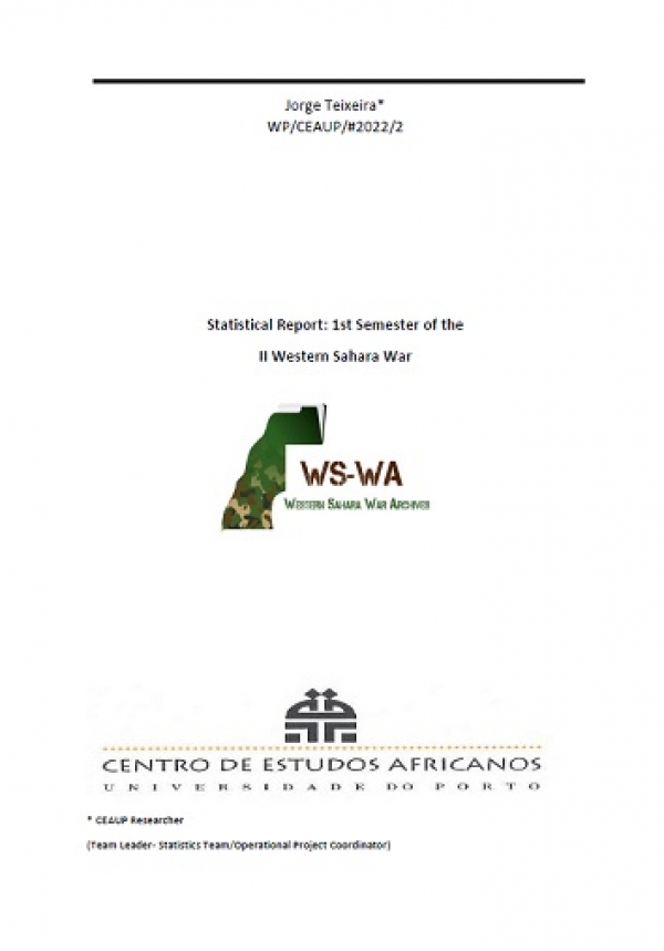 Working Paper: Statistical Report: 1st Semester of the II Western Sahara War