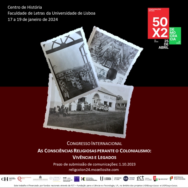 International Conference - Religious Consciences and Colonialism:  Experiences and Legacies