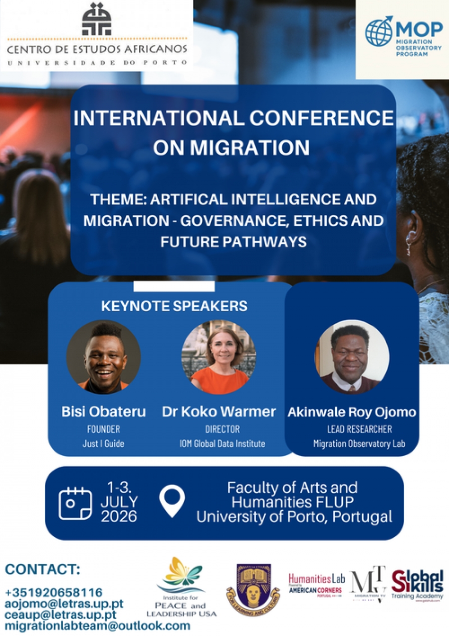 CALL FOR PAPERS: ARTIFICIAL INTELLIGENCE (AI) AND MIGRATION: GOVERNANCE, ETHICS, AND FUTURE PATHWAYS