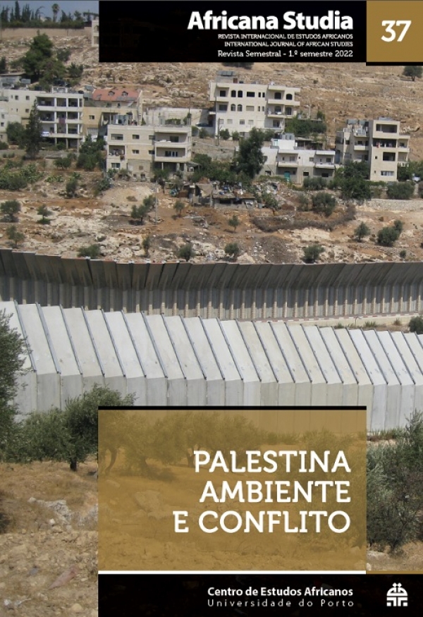 Africana Studia no. 37: Palestina: Ambiente e Conflito