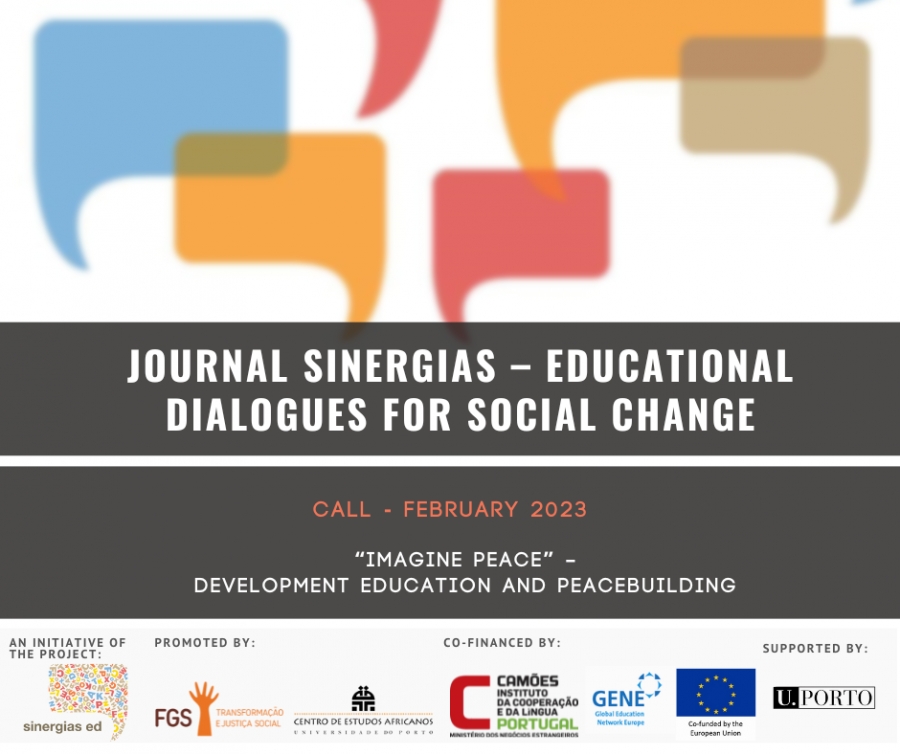 Sinergias Journal | Call for papers – “Imagine Peace”