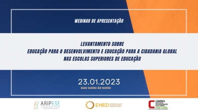 Presentation of the Report &quot;Survey on Development Education and Global Citizenship Education in Higher Schools of Education - 2022&quot;.