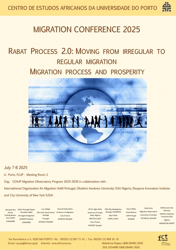 MOVING FROM IRREGULAR TO REGULAR MIGRATION IN 21ST CENTURY - THE RABAT PROCESS  2.0: MEASURING MIGRATION PROGRESS AND PROSPERITY