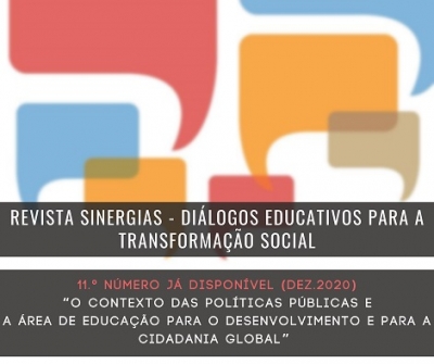 Número 11 já disponível - Revista Sinergias: Diálogos educativos para  a transformação social